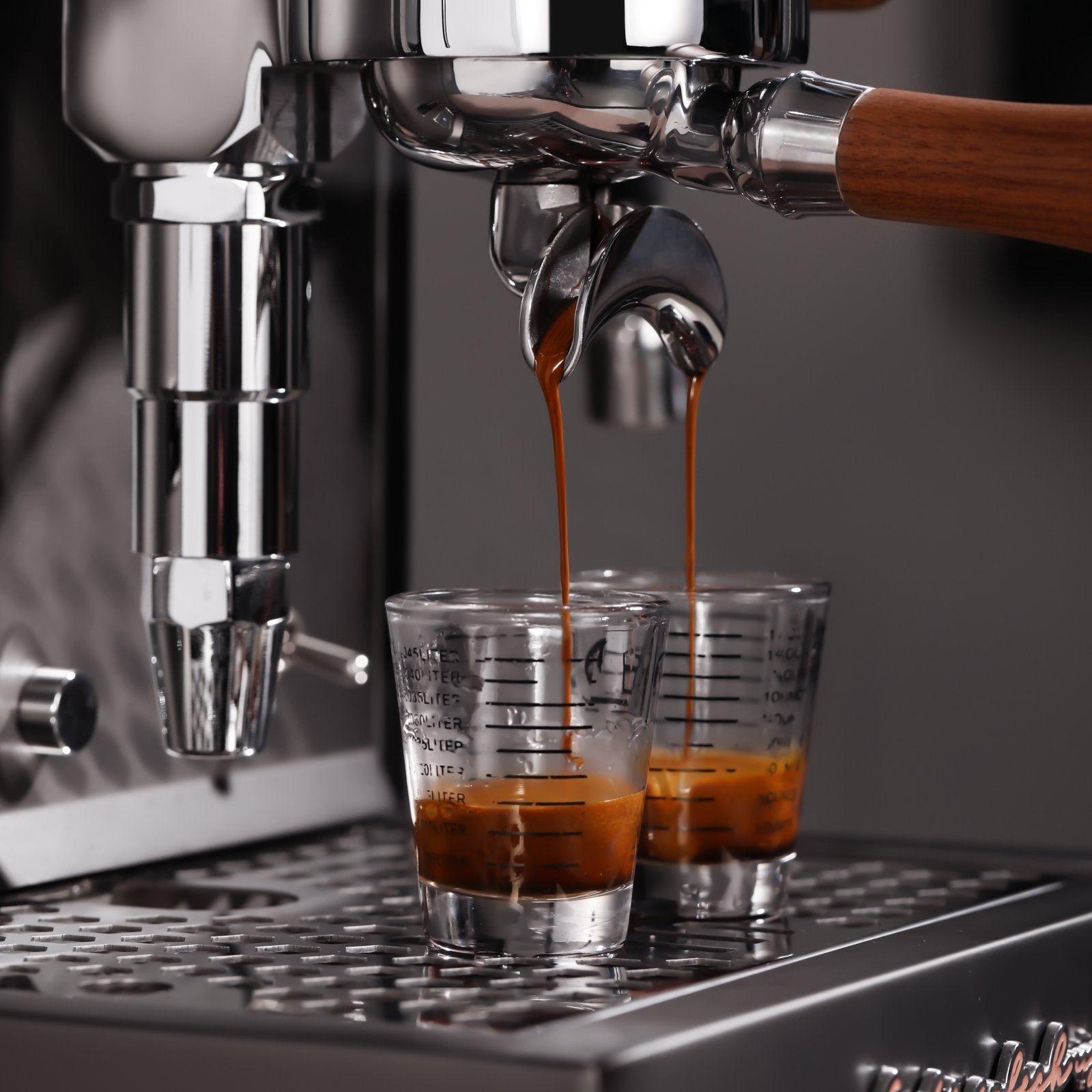 58mm Double Spouts Portafilter, 2 Ears with Double Cup Filter Basket - Image 12