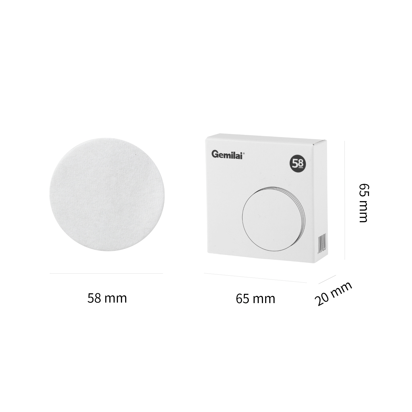 58mm Espresso Paper Filters - Image 7