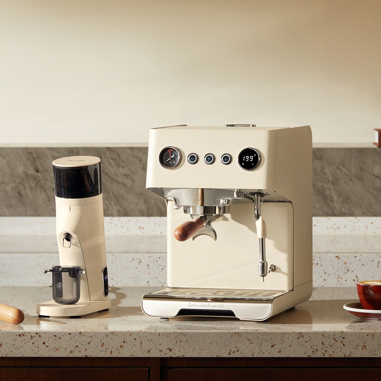 Ele G3028A Espresso Machine with G9010B Coffee Grinder - Image 3