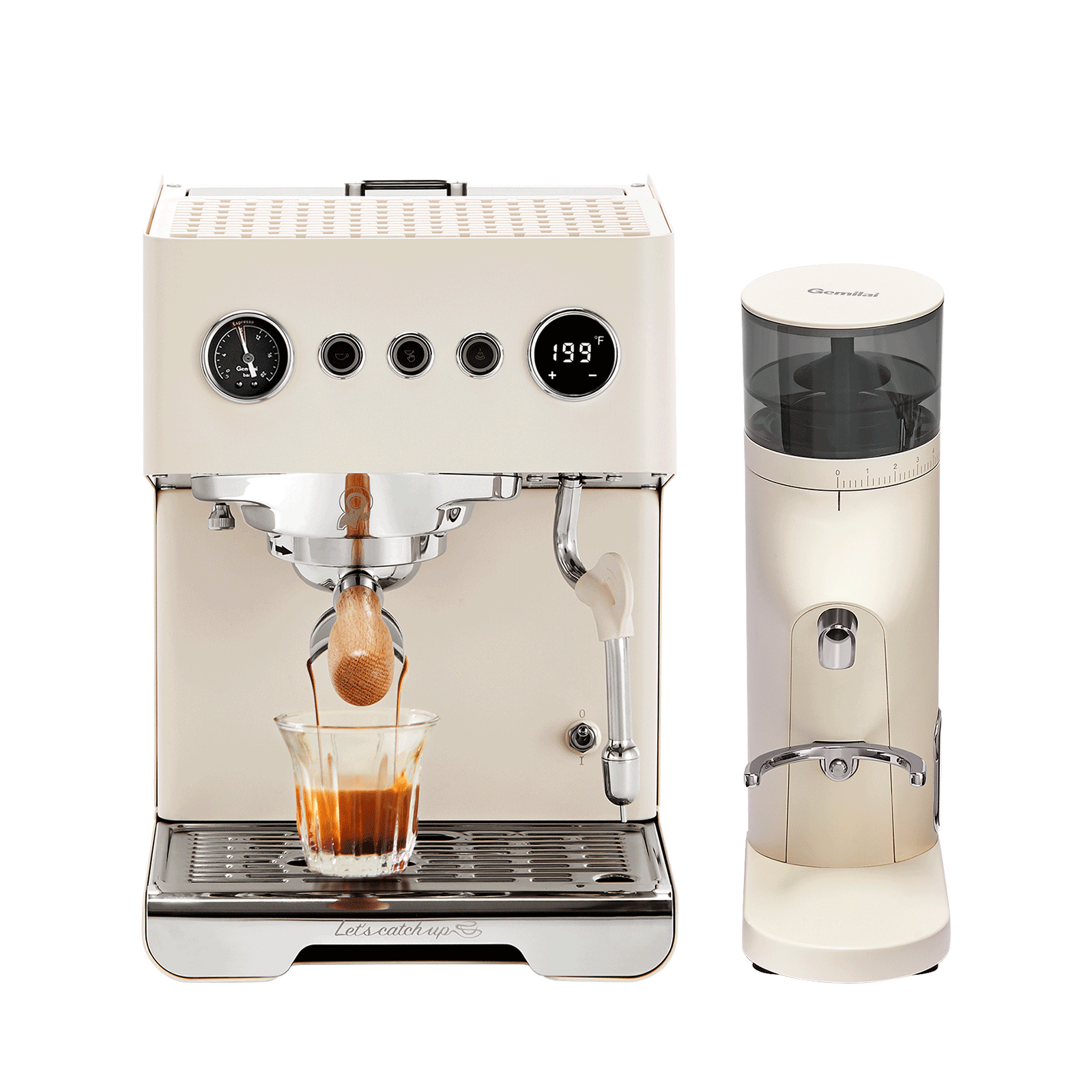 Ele G3028A Espresso Machine with G9010B Coffee Grinder